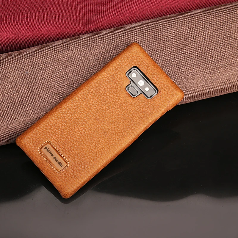 Чехол для телефона Pierre Cardin из натуральной коровьей кожи Samsung Galaxy Note 9 роскошный