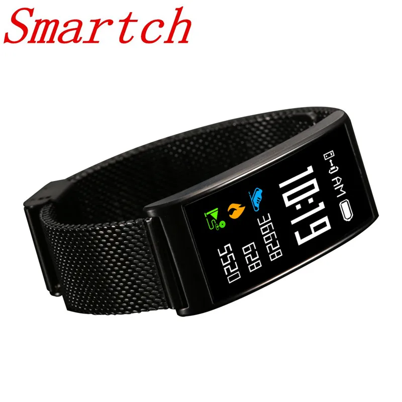 Smartch X3 умный браслет 0 96 дюймов цветной экран монитор кровяного давления