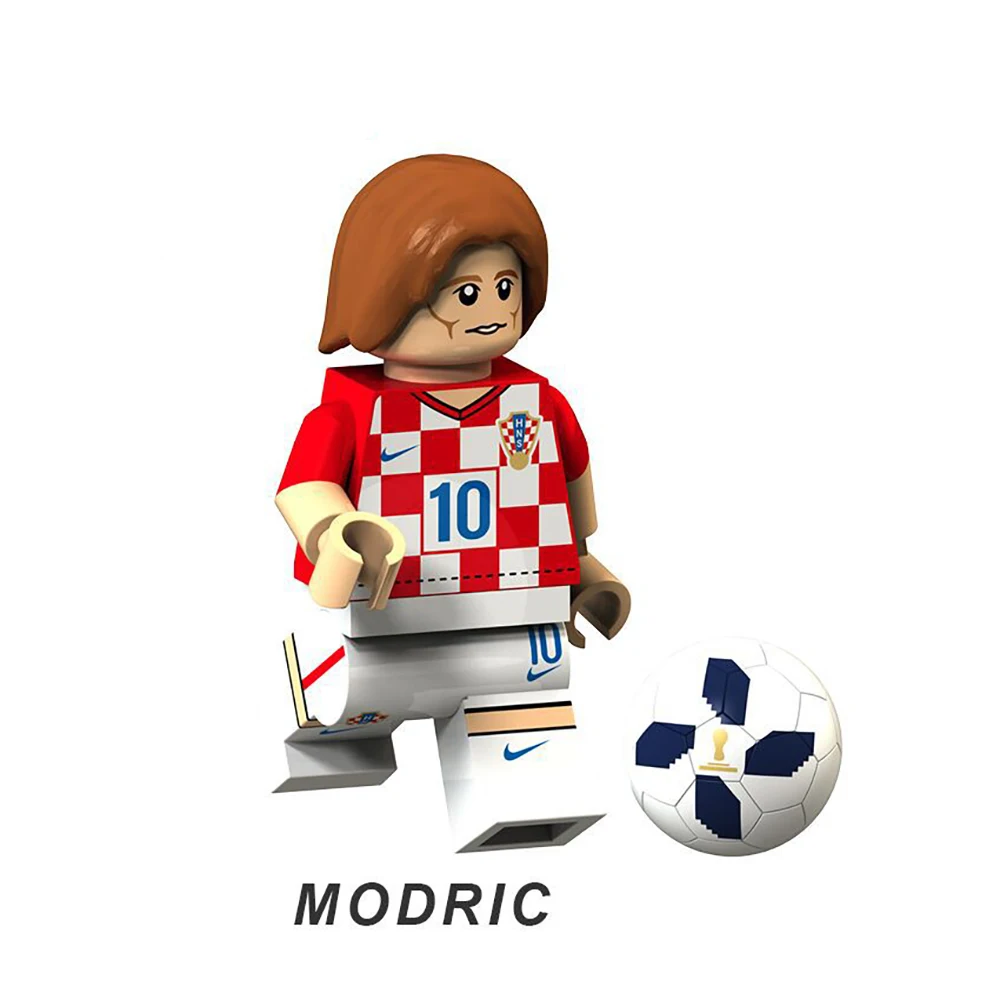 1 шт. Minifigures футбольный плеер мир коллекция Мини куклы Кирпичи Строительные