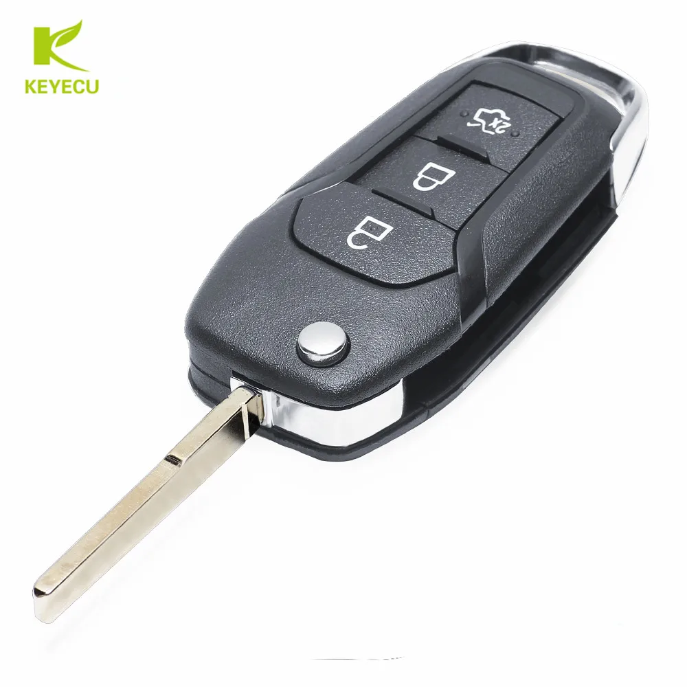 KEYECU новый флип-чехол для автомобильного ключа Ford Fusion Edge Explorer 2013-2015 FCC ID: N5F-A08TAA