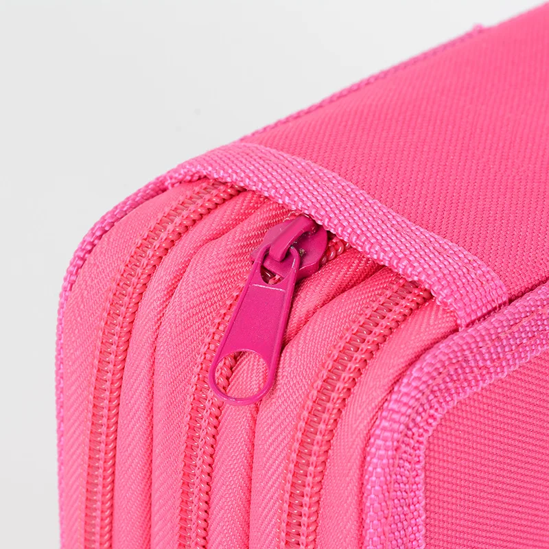 72 Holders 4 Layer Portable Oxford Canvas School Pencils Case Pouch Brush Pockets Bag Pencil Holder Supplies | Канцтовары для офиса