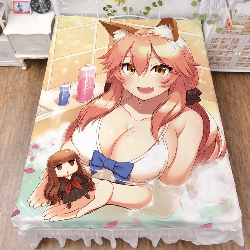 Аниме Судьба/экстра судьба/Большой заказ FGO Tamamo no Mae простыня из молочного волокна