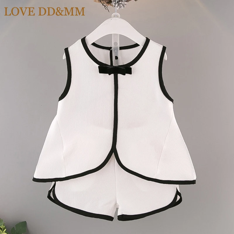 Комплекты одежды для девочек LOVE DD & MM лето 2020 новый удобный красный и белый