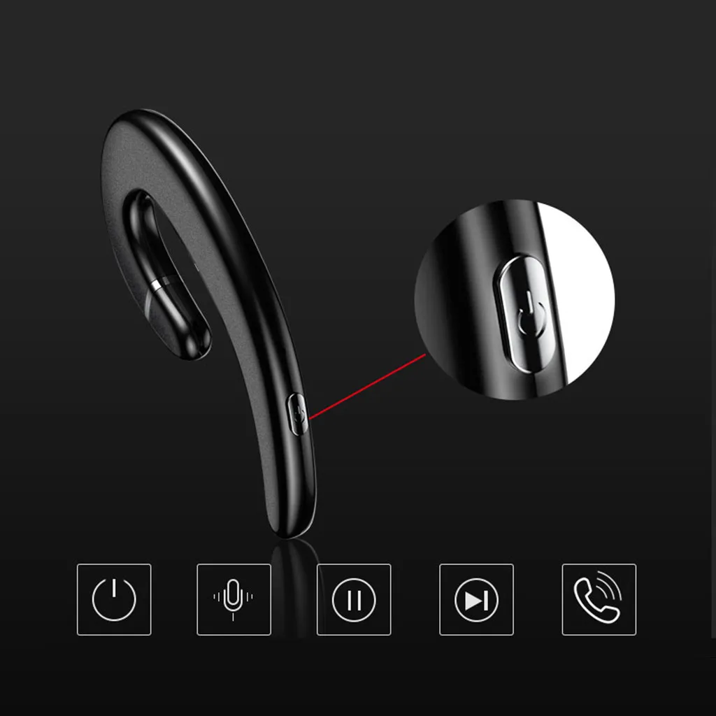 Новая настоящая Беспроводная Bluetooth-гарнитура P5 костная проводимость Bluetooth 5 0