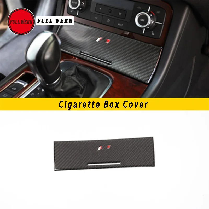 Carbon Fiber Decal Car Center Control Panel Trim Decoration Cover Sticker for VW Touareg 2011-17 Interior Mouldings Accessories