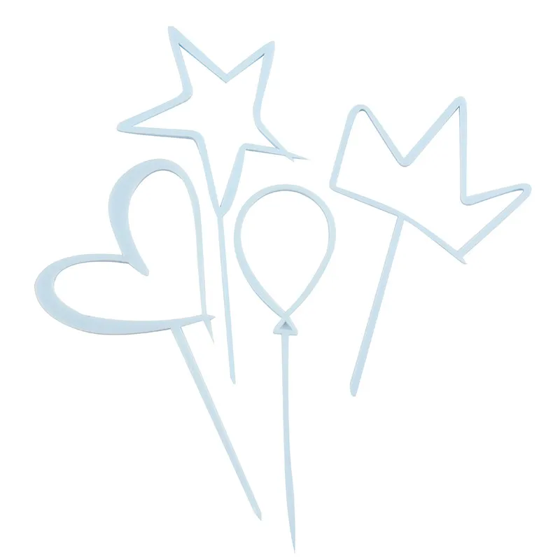 1 шт. акриловый торт с днем рождения для детского душа кекс топперы торта