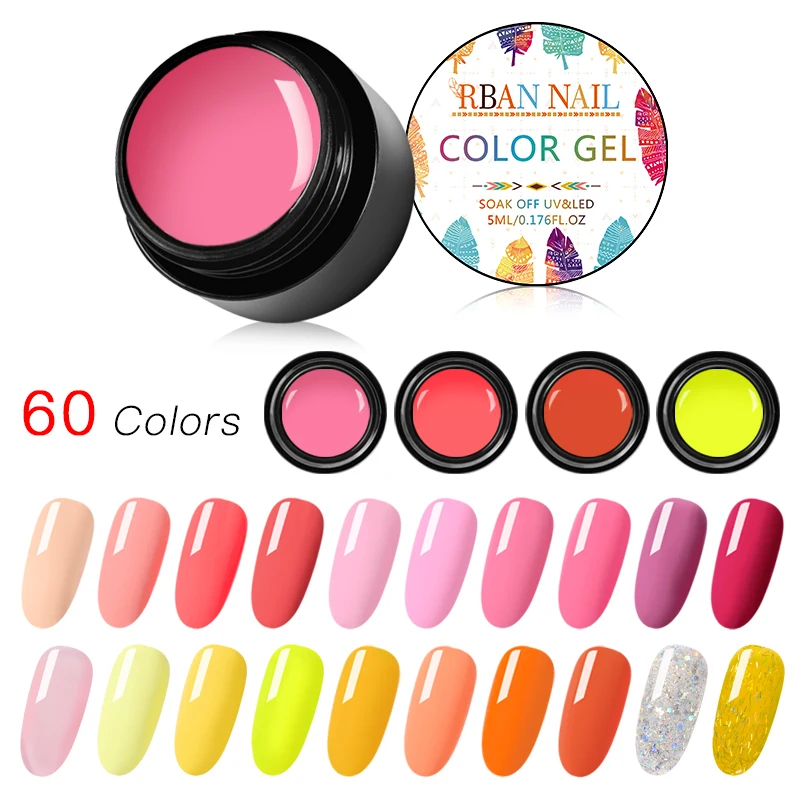 УФ Гель лак для ногтей 60 цветов 5 мл|Гель ногтей| |