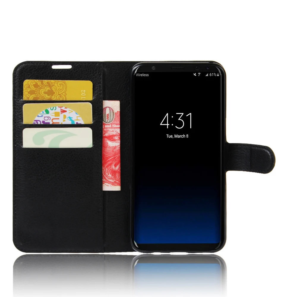 Роскошный цветной чехол в стиле ретро для Samsung Galaxy Note 8 S8 Plus из искусственной кожи