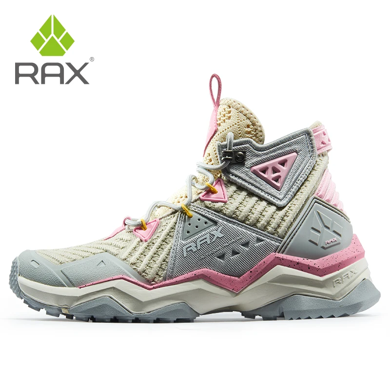 RAX Women Hiking Boots Summer Outdoor Sneakers for Women Light Trekking Shoes Breathable Outdoor Walking Jogging Shoes Women
