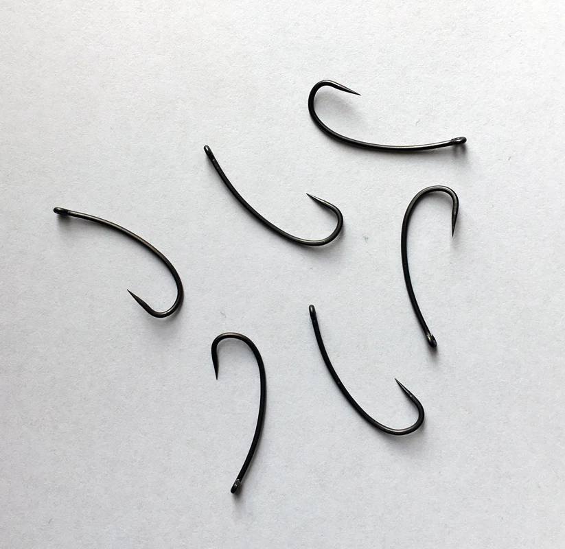20 шт. wise Tackle Barbless матовый черный с тефлоновым покрытием крючки для карпа, отложной стиль различные размеры для ловли карпа
