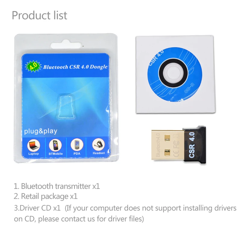 Bluetooth передатчик для наушников Динамик PC автомобильной стереосистемы MP3 MP4 V4.0