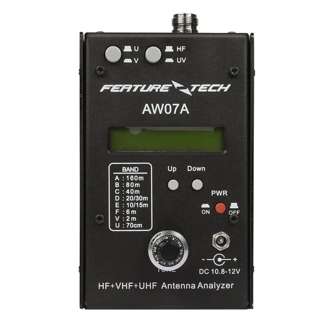 AW07A HF/VHF/UHF 160 м анализатор сопротивления КСВ антенны для радиолюбителей DIY Walkie Talkie