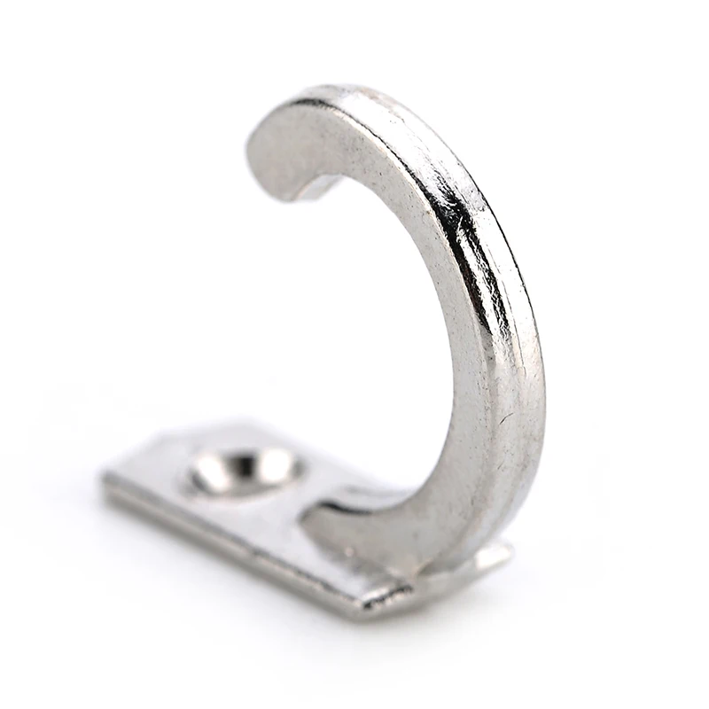 

2PCS Antique Hooks Small Wall Hanger Buckle Horn Hasp Latch with Screws Golden Bronze Silver wall brass hook