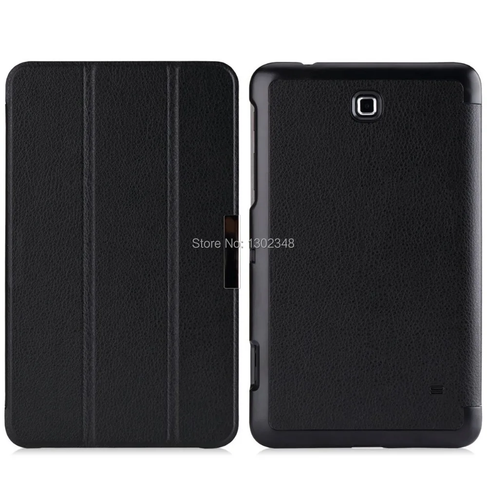 Легкий Чехол подставка из искусственной кожи для Samsung Galaxy Tab 4 8 0 T330 T331 T335|tablet cover|for