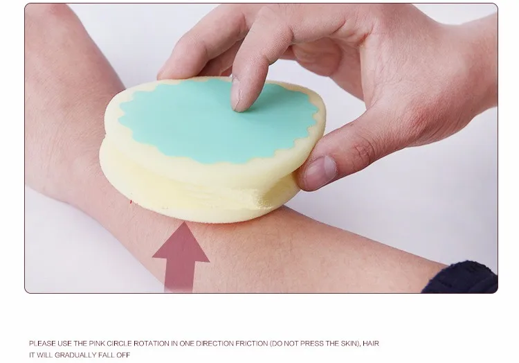Волшебное безболезненное устройство для удаления волос с тела|leg hair removal pads|pad padpads