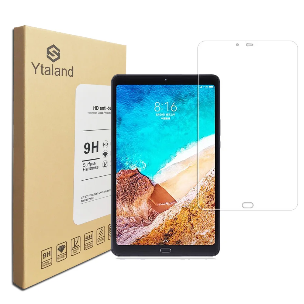 Закаленное стекло Ytaland защитная пленка для экрана Xiaomi Mi Pad 4 Plus планшет 10 дюймов