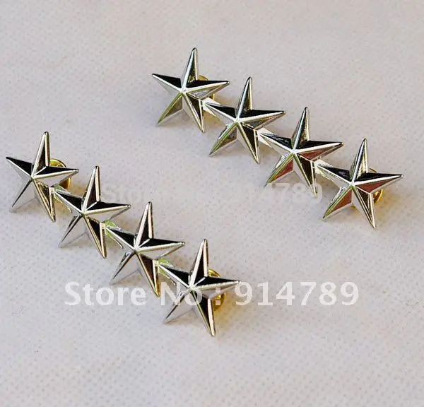 2 мировая война пара армейских офицеров США 4 звезды значки общего ряда большая