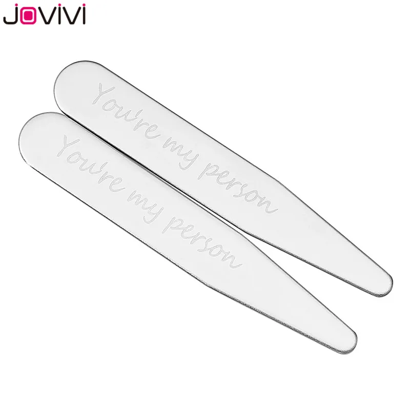 Jovivi 8 шт. деловые рубашки из нержавеющей стали платье с воротником остается