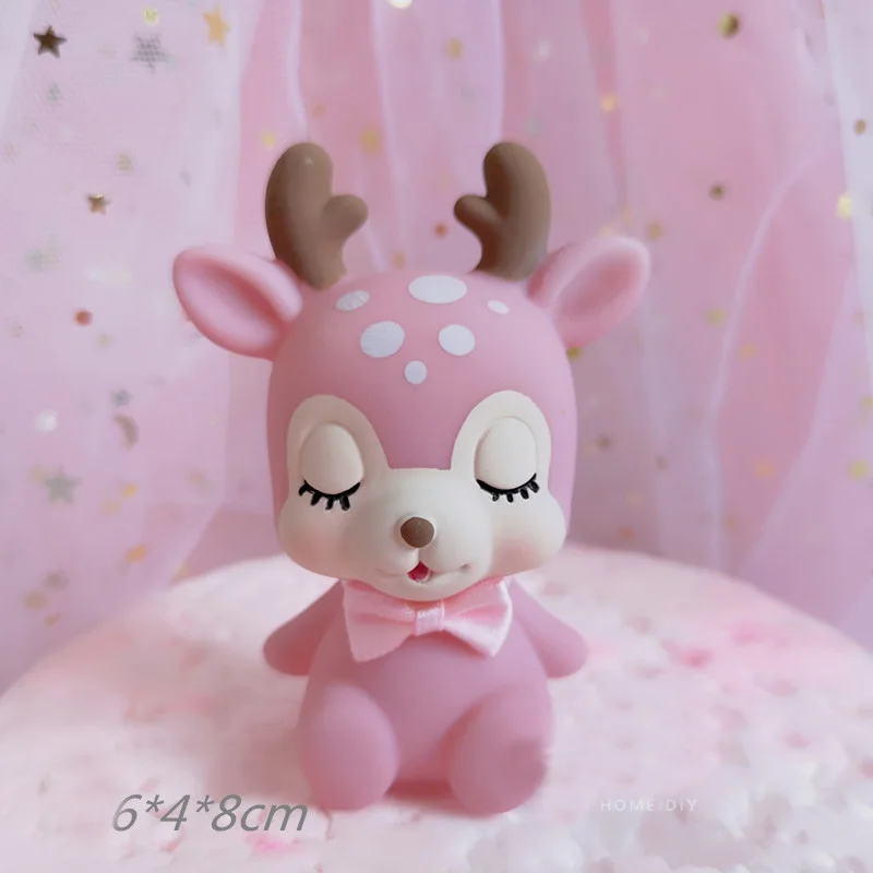 Декоративные фигурки для торта Sika Deer вечерние украшения свадебного десерта
