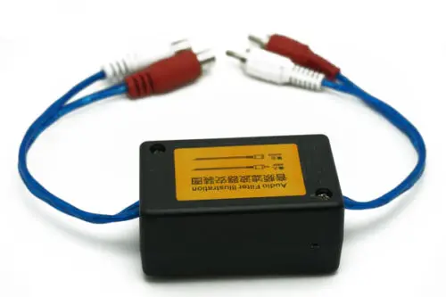 Автомобильный усилитель RCA аудио фильтр шума заземление петли изолятор Suppressor