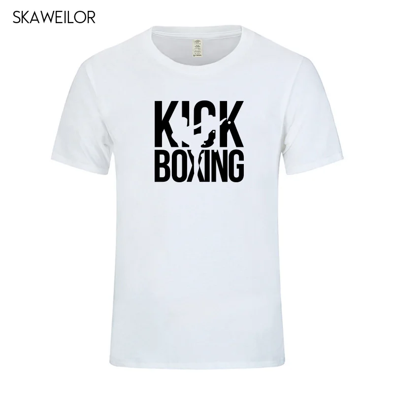 Kick Boxinger MMA мужская футболка хлопковые летние футболки с коротким рукавом для