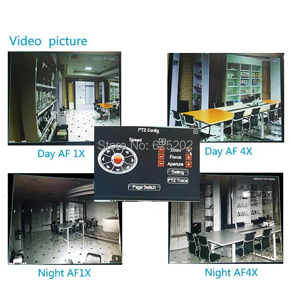

AHD 1080P 4X Auto Focus Zoom 2.8-12mm HD Lens With PTZ Bullet Waterproof Camera System