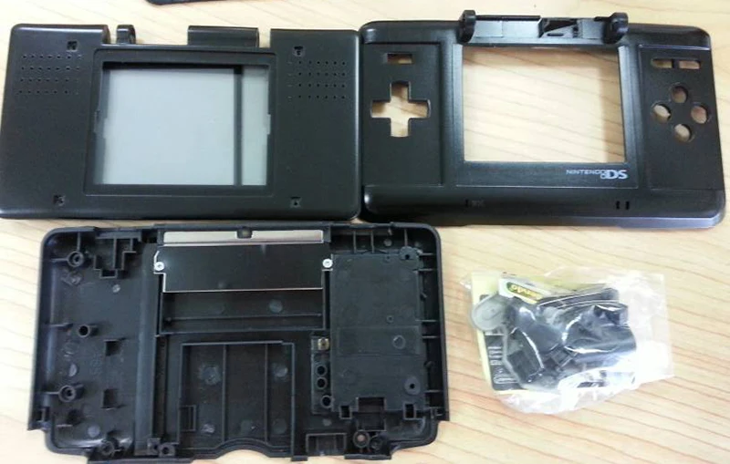 Полный комплект для корпуса ds shell сменный Корпус Корпуса черный цвет |