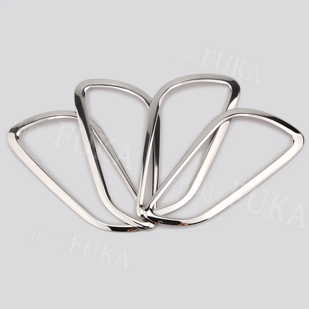 Автомобильный Стайлинг хромированная внутренняя дверная ручка чаша крышка