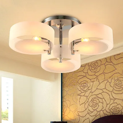 Lustres Brief Home Deco акриловый потолочный светильник для гостиной современный сделай