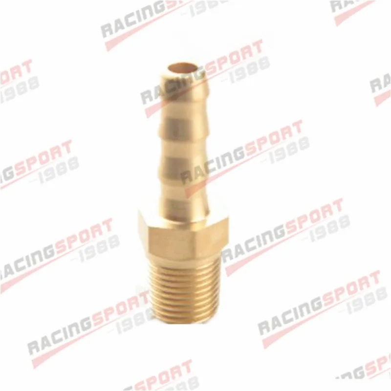 

Латунные шланговые Barbs с наружной резьбой 8 мм на наружную резьбу 1/4 "NPT