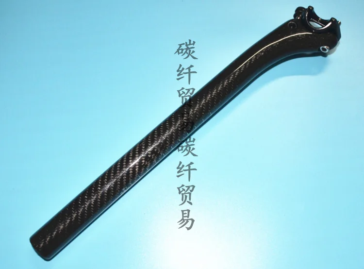 Горячая Распродажа углеродная подседельная труба для горного велосипеда/3k weave ud