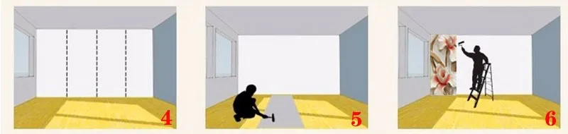 3D на заказ фрески DIY потолочные обои гостиная отель нетканый материал печатные HD цветы современные водонепроницаемые обои 311