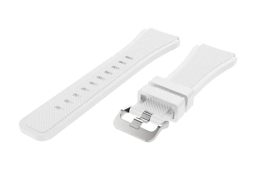 Sport Silicone Bracelet Watch Strap Band For Samsung Gear S3 R760 R770 with Closure Modern Design Replacement 22mm | Наручные часы