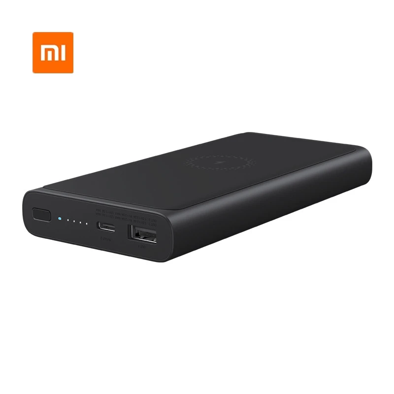 Xiaomi 10 W Беспроводная Быстрая зарядка сокровище 10000 mAh Мобильная мощность ультра
