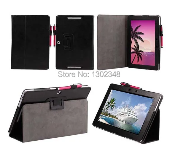 Тонкий откидной Чехол подставка из искусственной кожи с зернистой фактурой