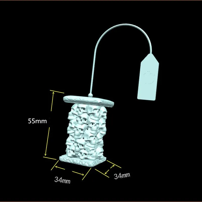 Silicone Tea Infuser Strainer Filter for Tea Bones Skull Tower - Food Grade image 6