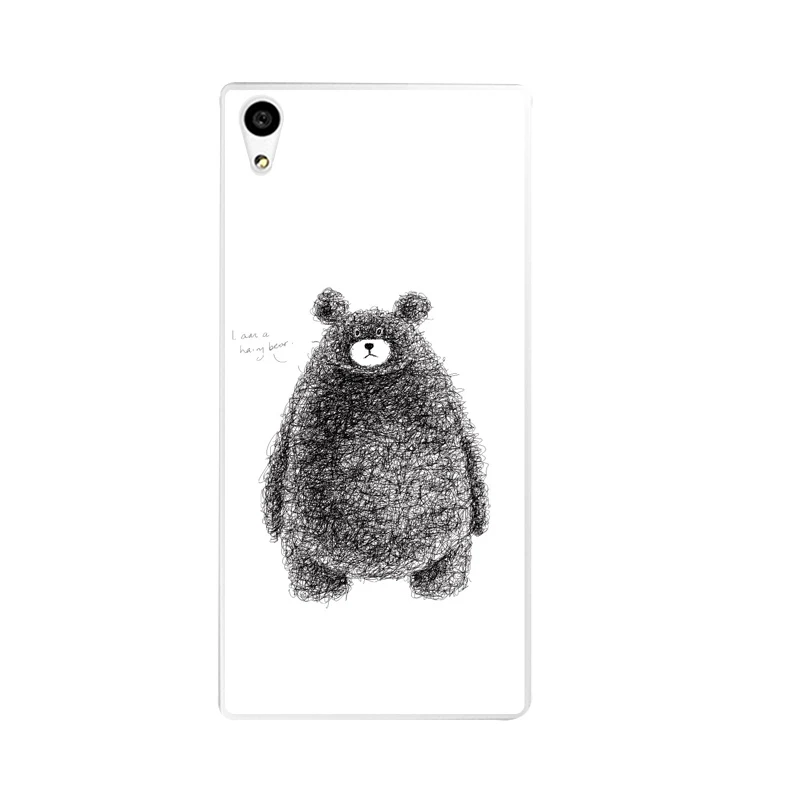 Мягкий прозрачный чехол для телефона Sony Z2 Z3 Z4 Z5 C3 C4 C5 с рисунком клубники леопарда