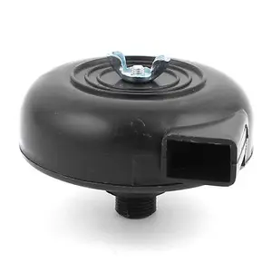 Пластиковый воздушный компрессор с наружной резьбой 16 мм, черный глушитель