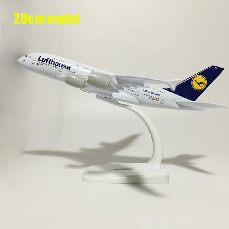 16см 20см см x 45 Пособия по немецкому языку Lufthansa модель самолета A380-800 Аэробус