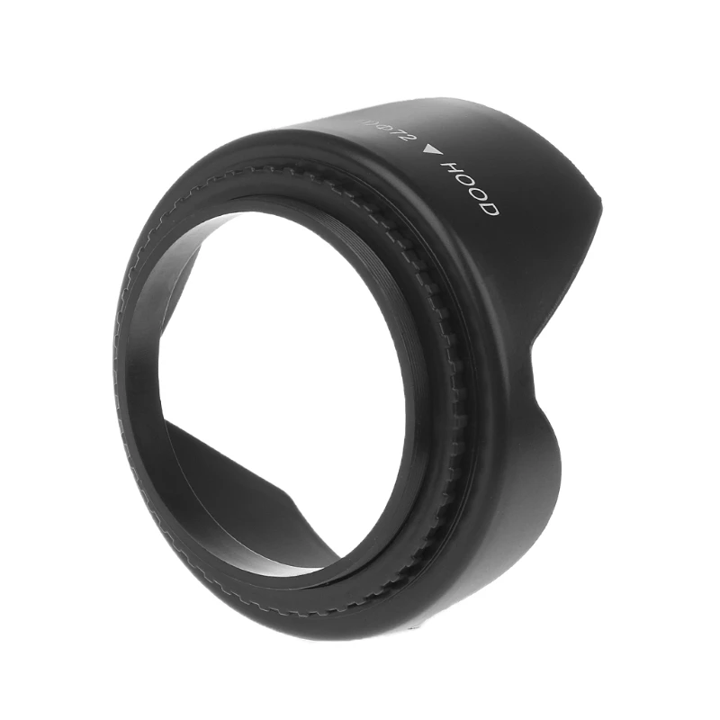 

72mm Screwed Flower Petal Sunshade Lens Hood For Nikon Canon Sony DSLR Camera