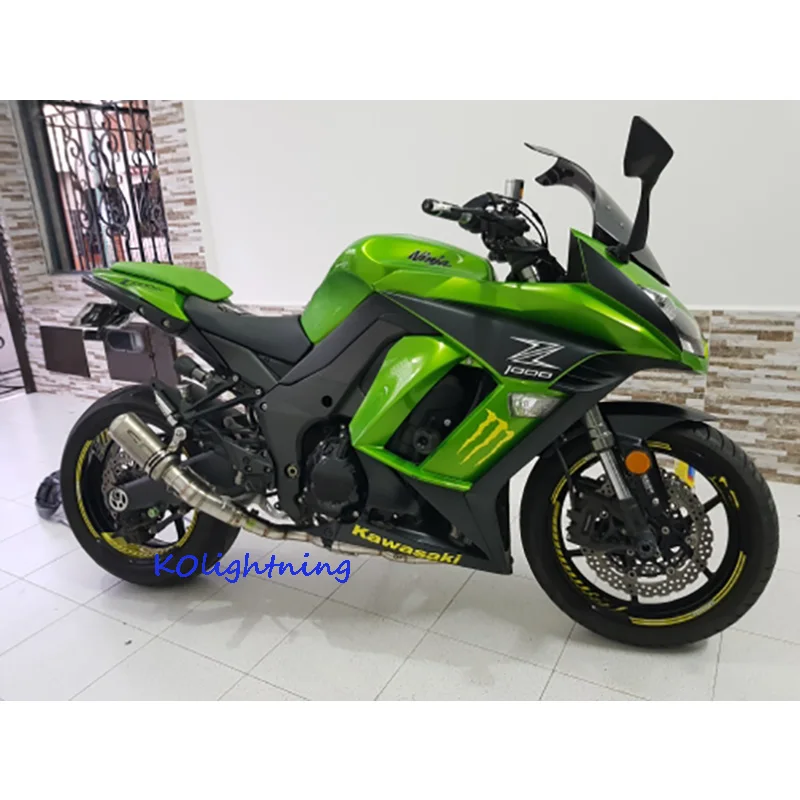 Слипоны Ninja1000 Z1000 мотоцикл выхлопной Системы наконечник соединительной трубы для Kawasaki Z1000 2010 2011 2012 2013