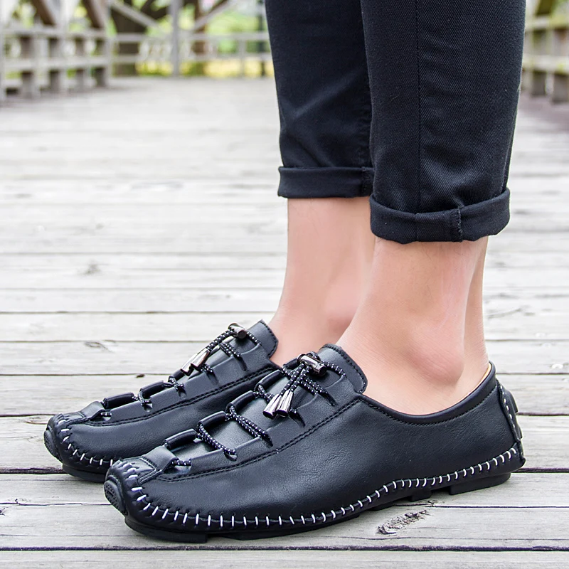 WOLF WHO Fashion Men Shoes Male Casual Shoes Slip On Lazy Men's Sneakers Cheap Flats Moccasins Men Loafers tenis masculino X-189