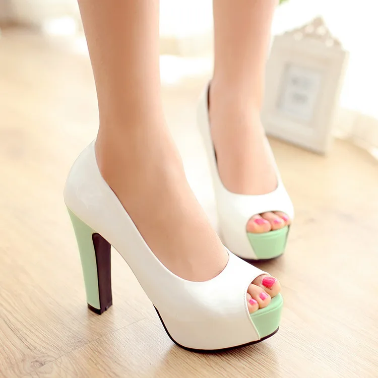 Женские босоножки на платформе большие размеры T8607 летний сезон 2017|shoes woman