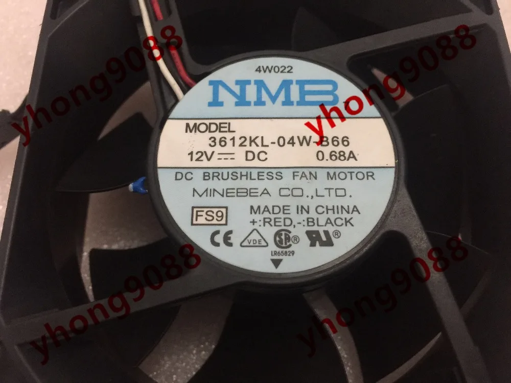NMB-MAT 3612KL-04W-B66 FS9 DC 12V 0.68A 92X92X32mm Вентилятор охлаждения сервера | Компьютеры и офис