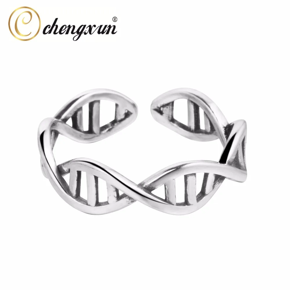 Кольцо CHENGXUN серебряного цвета унисекс с перекрестным узлом|ring celtic|men jewelry925 sterling