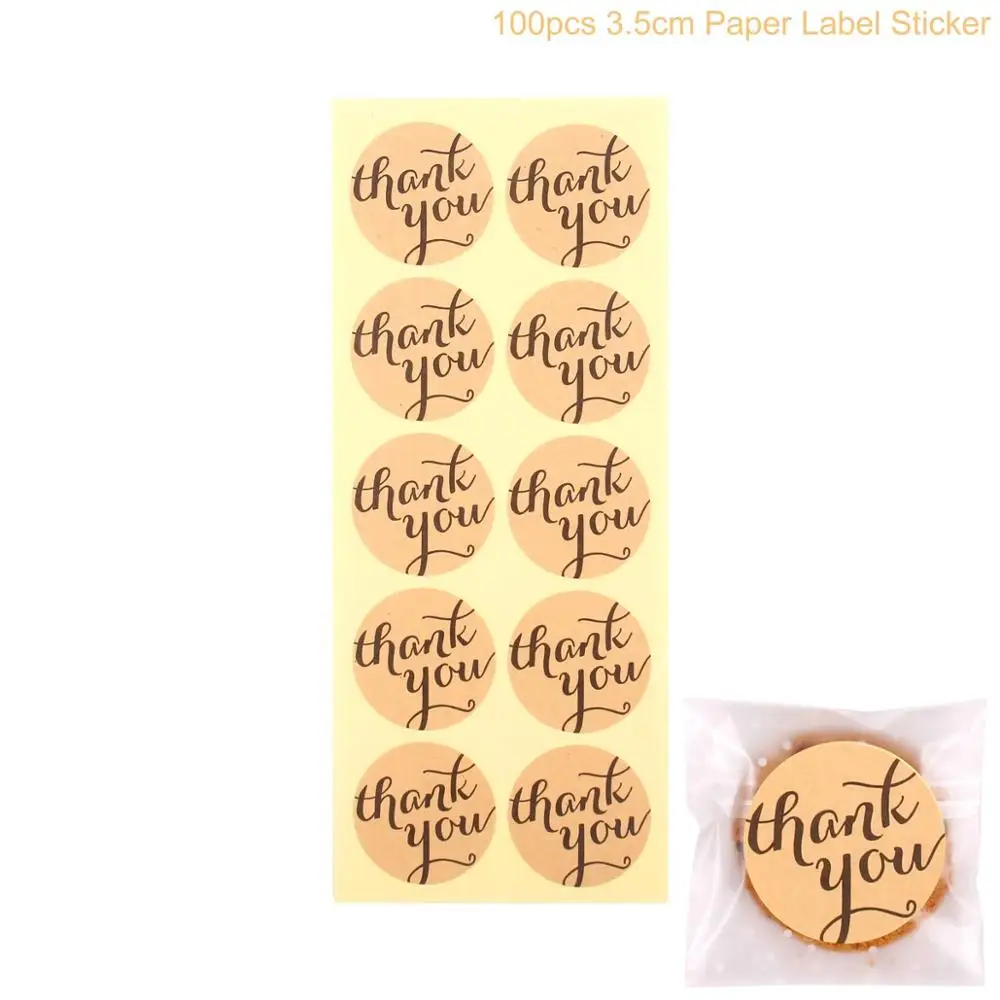 Paper Sticker 3 PATIMATE Свадебные Рождественские сумки подарочные пакеты упаковочные материалы пластиковые пакеты прозрачные конфеты печенья сумки Коробка Opp Подарки на день рождения - Цвет: Paper Sticker 3