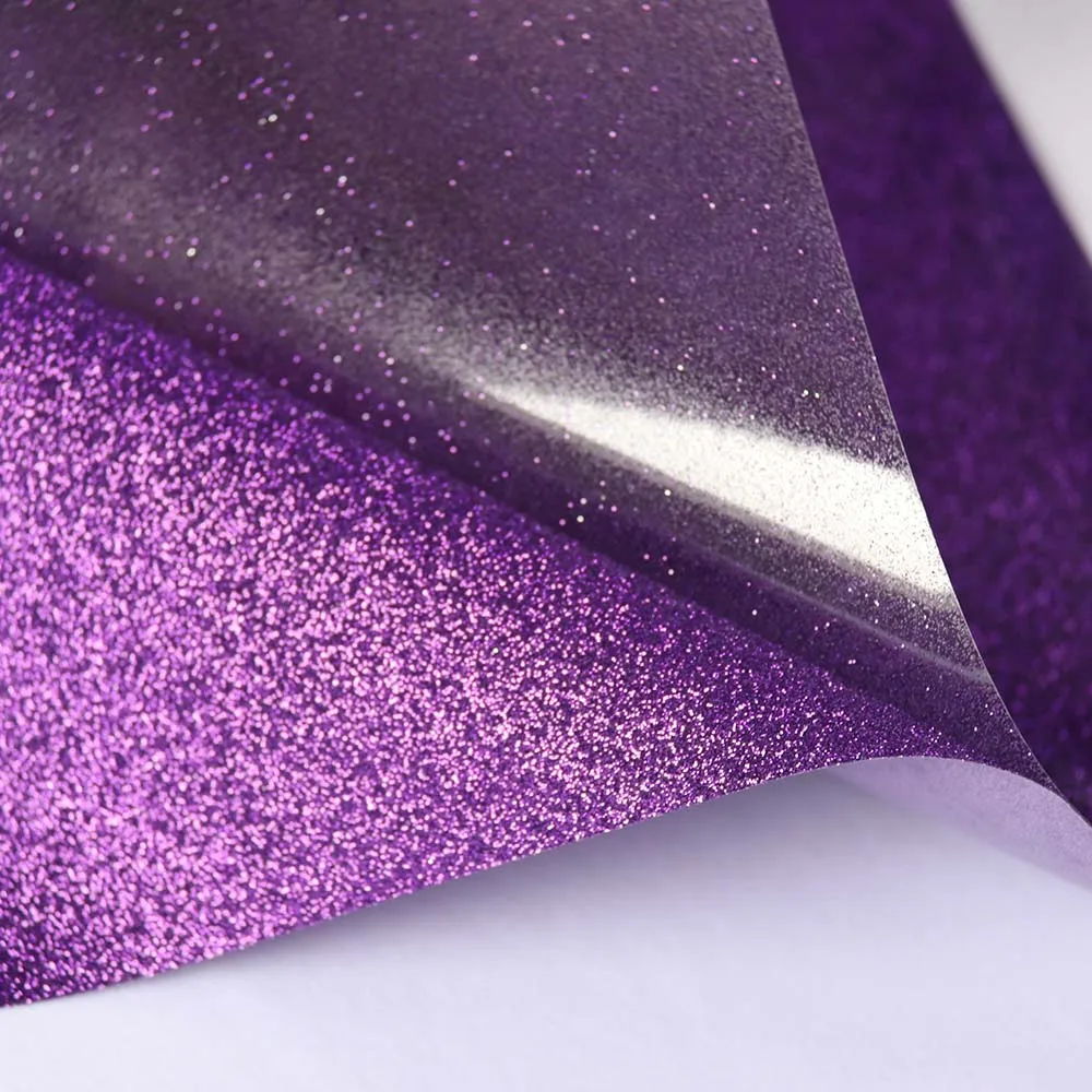 Виниловая пленка для резки hohoпленкой с фиолетовым блеском термопресс из ПУ