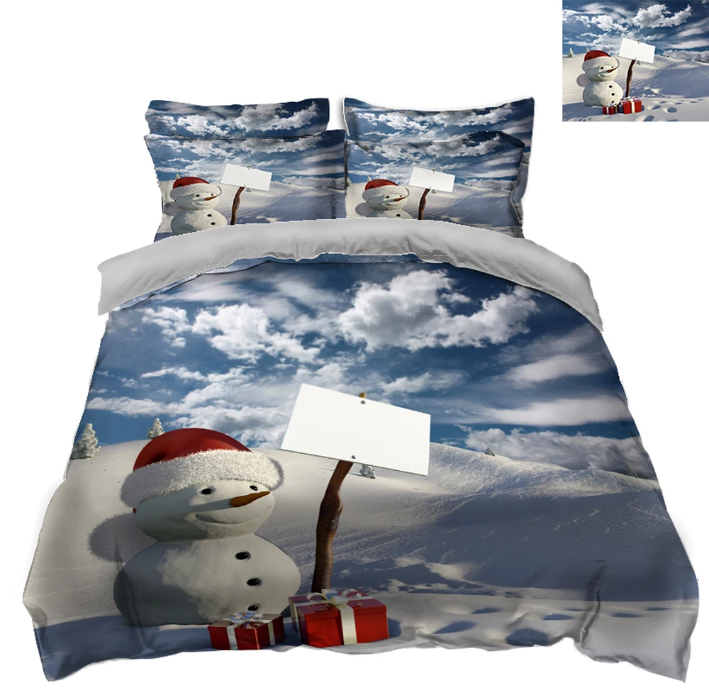 

gray California king 3D bedding sets bedsheet Duvet Pillowcase bed cover Bed Linen Twin king Queen decorate Textiles Drop Ship
