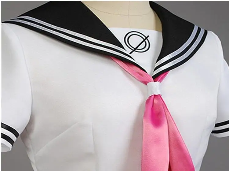 Супер DanganRonpa Ибуки Mioda Косплей Костюм Платье Униформа костюм Хэллоуин