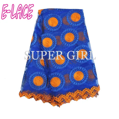 Handcut кружева африканских швейцарский гипюр кружевной ткани высокого качества с